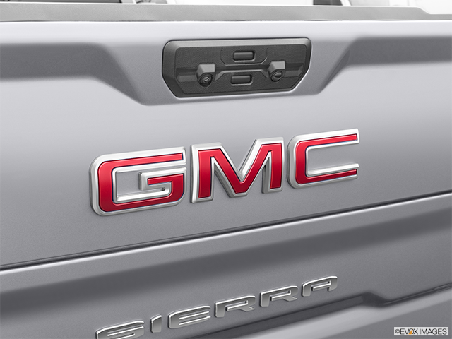 2019 GMC Emblem 13.5 store inches long and 2.5 inches wide