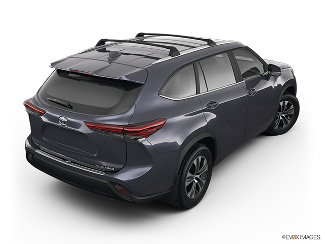 2024 Toyota Highlander | Rear 3/4 angle view