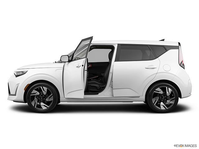2025 Kia Soul | Driver's side profile with drivers side door open