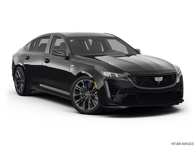 2024 Cadillac CT5-V | Front passenger 3/4 w/ wheels turned