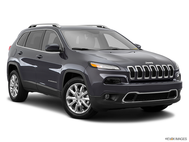 2015 Jeep Cherokee | Front passenger 3/4 w/ wheels turned