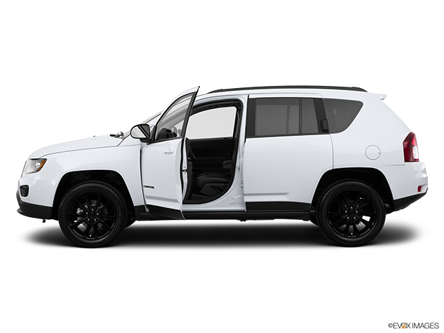 2015 Jeep Compass | Driver's side profile with drivers side door open
