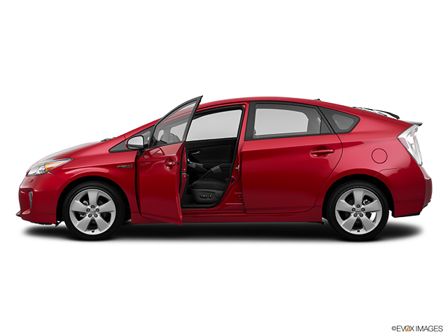 2015 Toyota Prius | Driver's side profile with drivers side door open