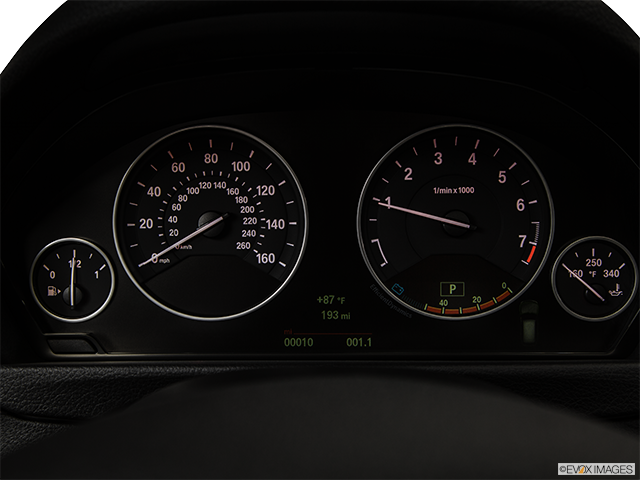 2015 BMW 3 Series | Speedometer/tachometer