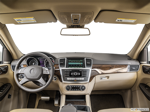 2015 Mercedes-Benz M-Class | Centered wide dash shot