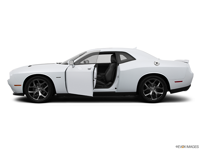 2015 Dodge Challenger | Driver's side profile with drivers side door open