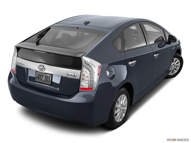 2015 Toyota Prius Plug-In | Rear 3/4 angle view