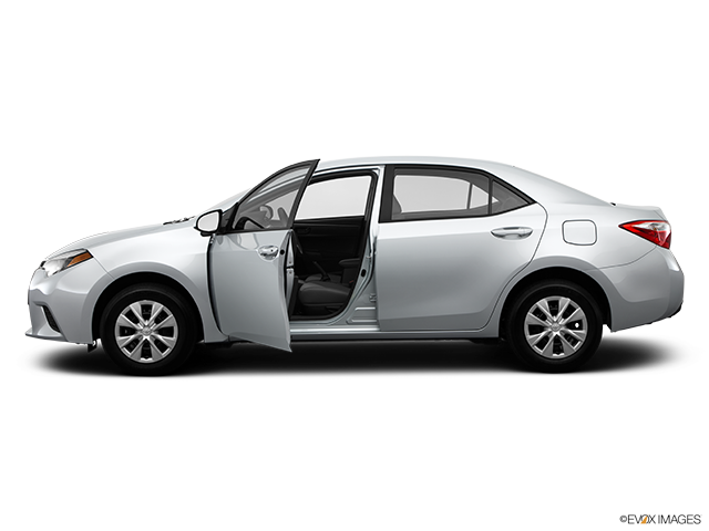 2015 Toyota Corolla | Driver's side profile with drivers side door open