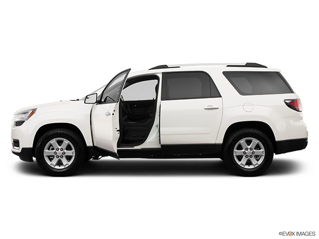 2015 GMC Acadia | Driver's side profile with drivers side door open