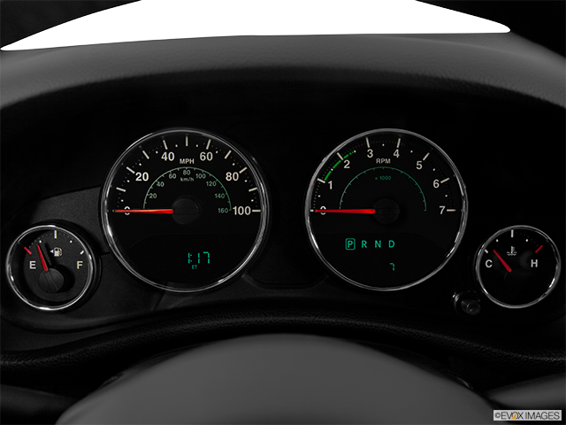 2015 Jeep Wrangler Unlimited | Speedometer/tachometer