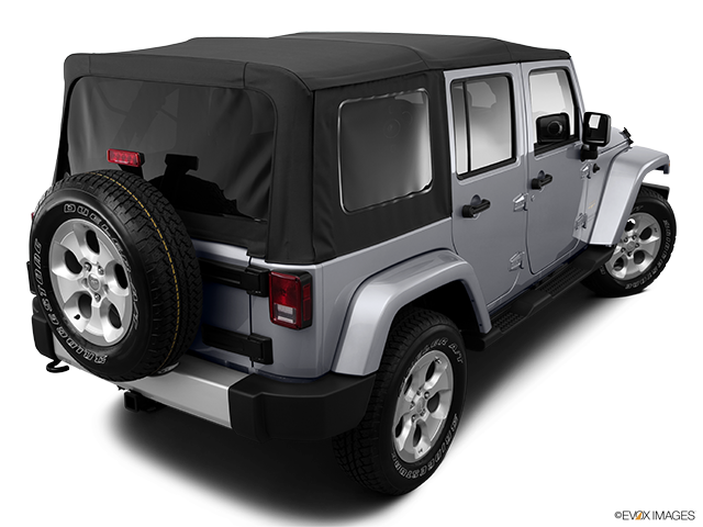 2015 Jeep Wrangler Unlimited | Rear 3/4 angle view