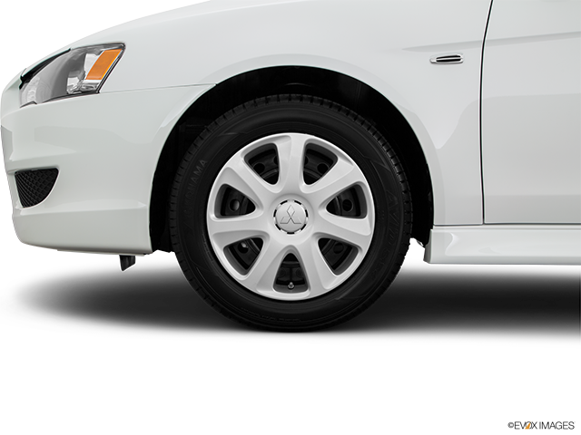 2015 Mitsubishi Lancer Ralliart | Front Drivers side wheel at profile