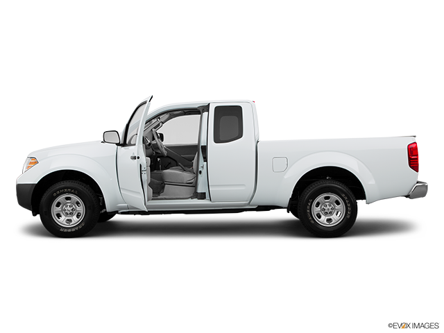 2015 Nissan Frontier | Driver's side profile with drivers side door open