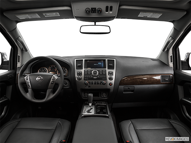2015 Nissan Armada | Centered wide dash shot