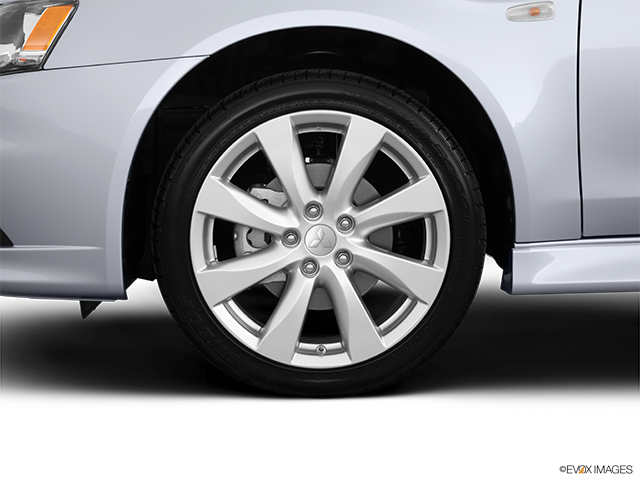 2017 Mitsubishi Lancer Sportback | Front Drivers side wheel at profile