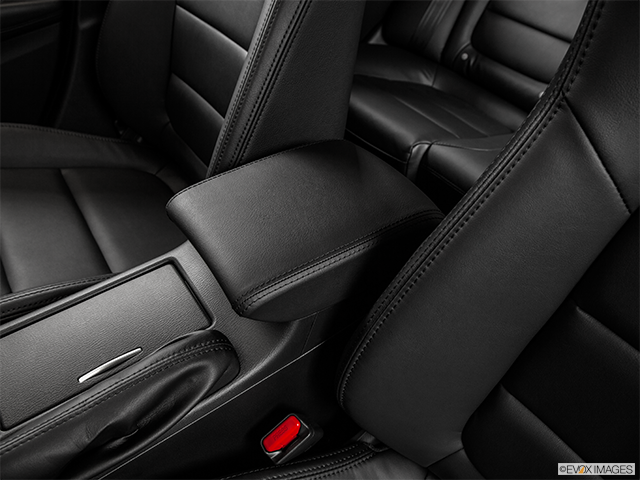 2015 Mazda MAZDA6 | Front center console with closed lid, from driver’s side looking down