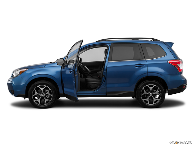 2015 Subaru Forester | Driver's side profile with drivers side door open