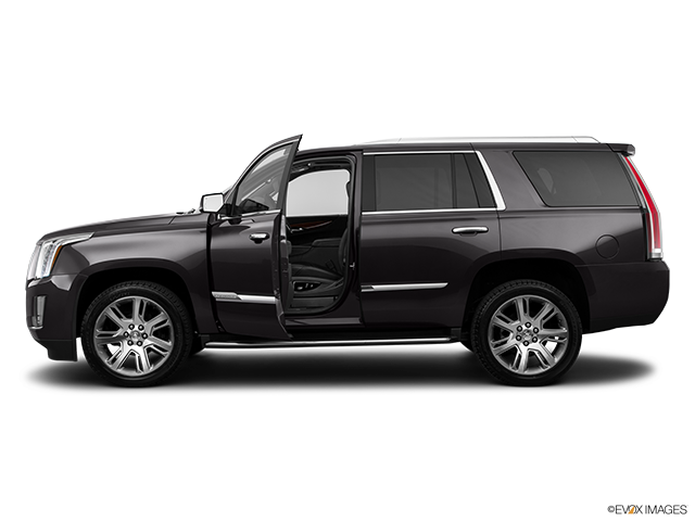 2015 Cadillac Escalade | Driver's side profile with drivers side door open