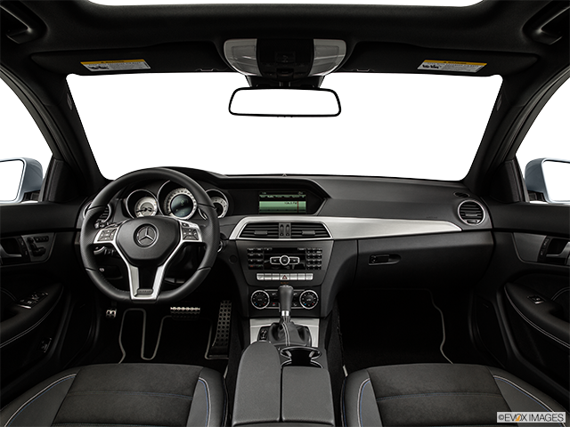 2015 Mercedes-Benz C-Class | Centered wide dash shot