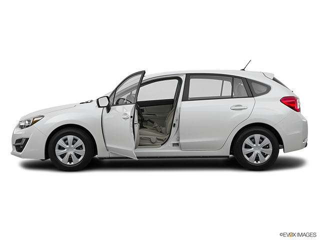 2015 Subaru Impreza | Driver's side profile with drivers side door open