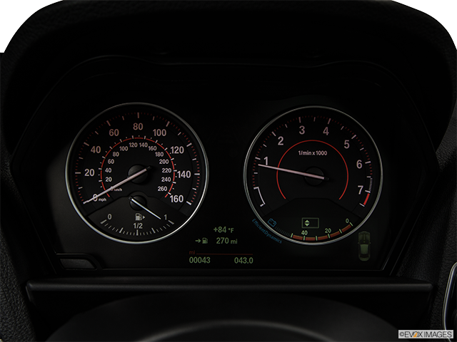 2015 BMW 2 Series | Speedometer/tachometer