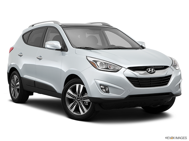 2015 Hyundai Tucson | Front passenger 3/4 w/ wheels turned