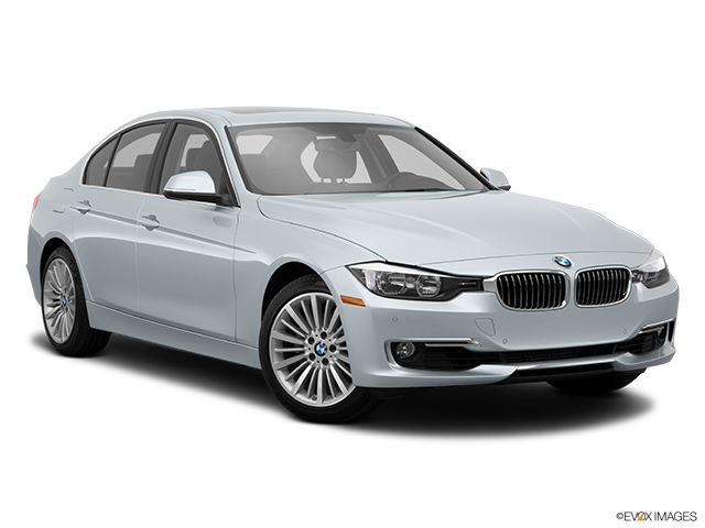 2015 BMW 3 Series | Front passenger 3/4 w/ wheels turned