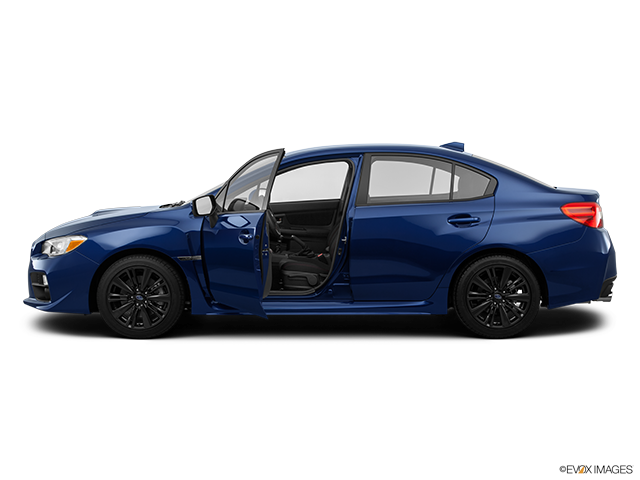 2015 Subaru WRX | Driver's side profile with drivers side door open