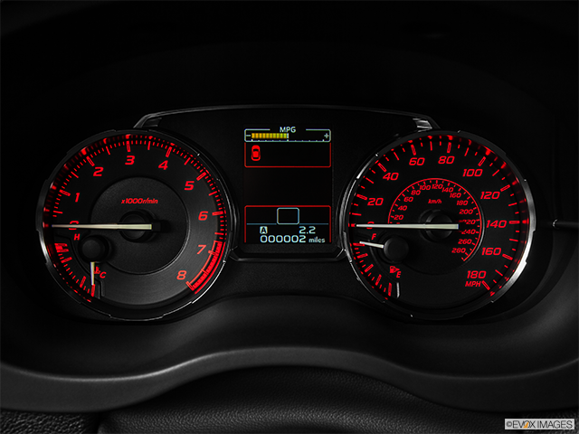 2015 Subaru WRX | Speedometer/tachometer