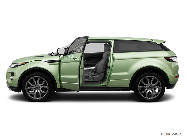 2015 Land Rover Range Rover Evoque Coupe | Driver's side profile with drivers side door open