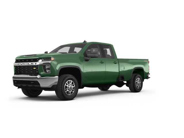 2022 Chevrolet Silverado 2500 HD LT, front three-quarter view, paint 1 of 8
