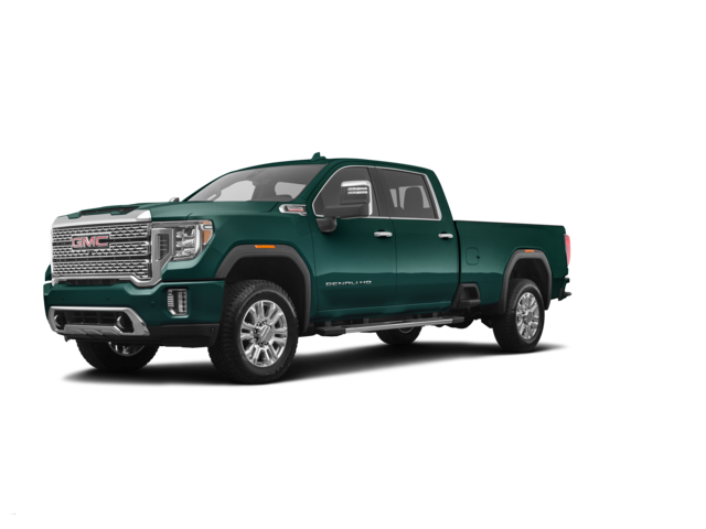 2020 GMC Sierra 3500 HD AT4, front three-quarter view, paint 1 of 8