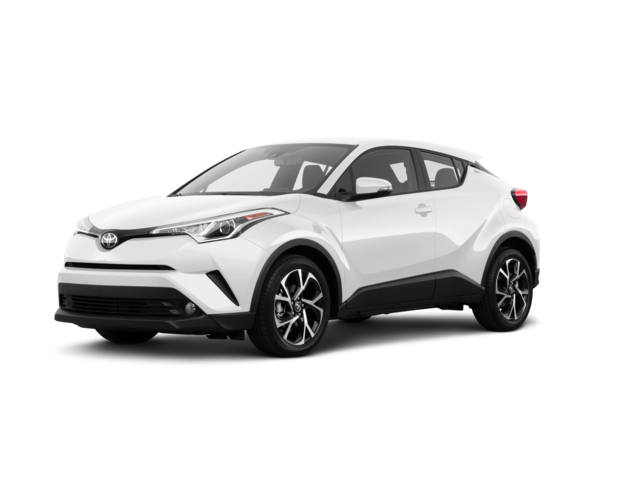 2018 Toyota C-HR XLE Premium, front three-quarter view, paint 1 of 8