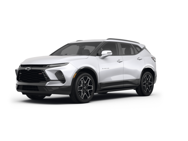 2024 Chevrolet Blazer RS, front three-quarter view, paint 1 of 8