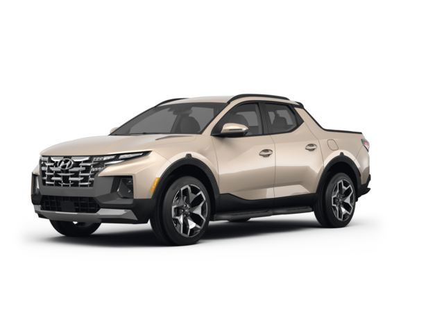 2023 Hyundai Santa Cruz Limited, front three-quarter view, paint 1 of 8