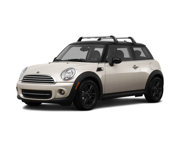 2012 MINI Cooper Base, front three-quarter view, paint 1 of 8