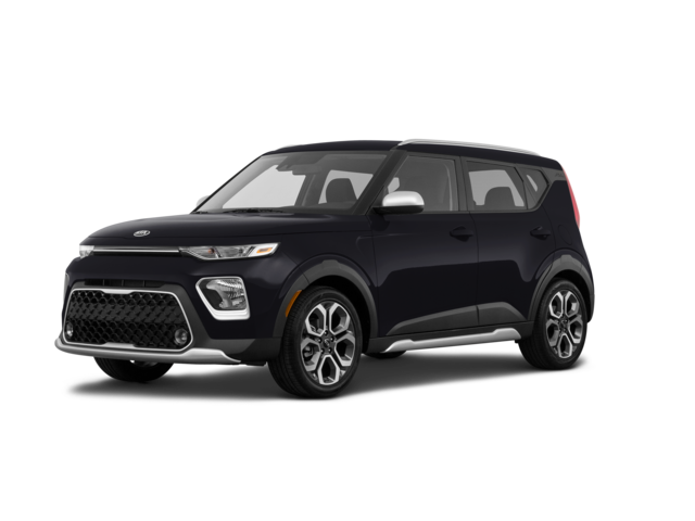 2021 Kia Soul X-Line, front three-quarter view, paint 1 of 8