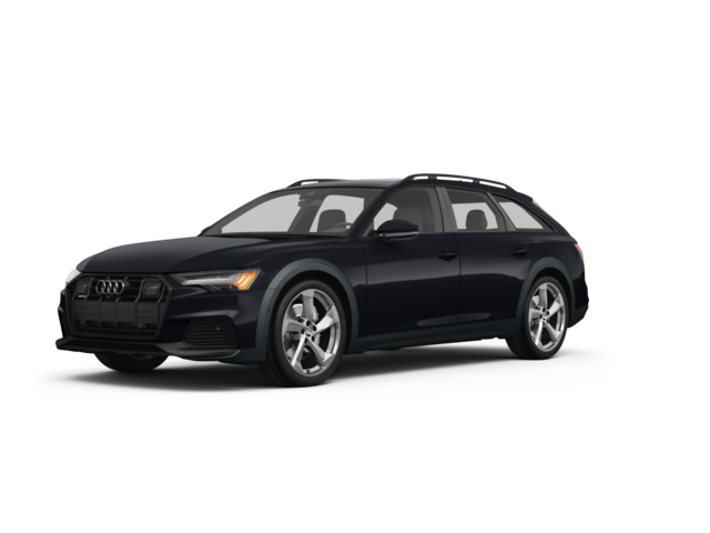 2023 Audi A6 allroad Prestige, front three-quarter view, paint 1 of 8