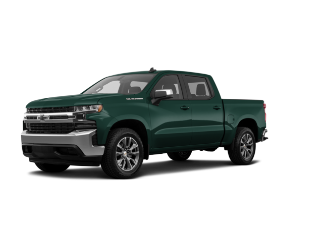 2019 Chevrolet Silverado 1500 Custom, front three-quarter view, paint 1 of 8