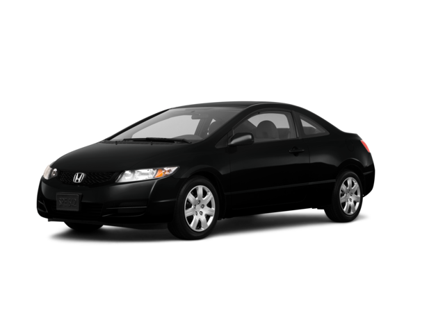 2010 Honda Civic LX, front three-quarter view, paint 1 of 8