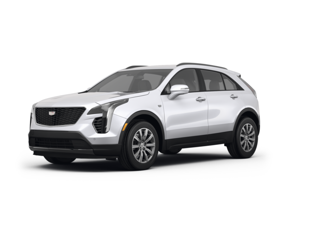 2023 Cadillac XT4 Sport, front three-quarter view, paint 1 of 8