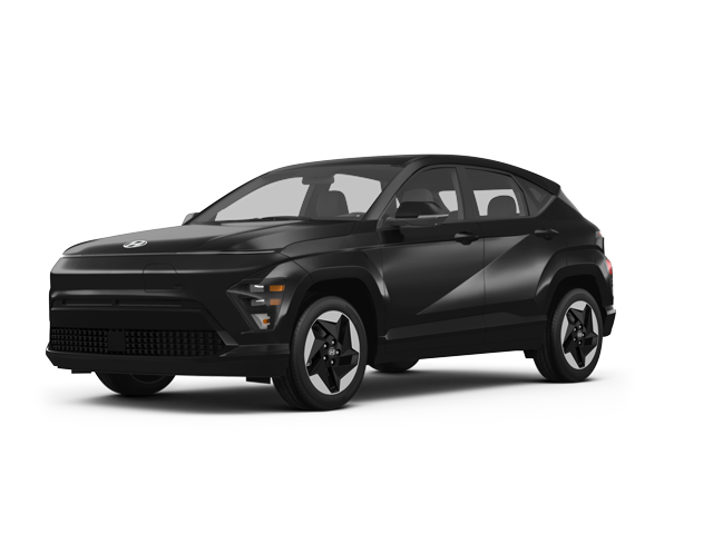 2024 Hyundai Kona Electric SE, front three-quarter view, paint 1 of 5