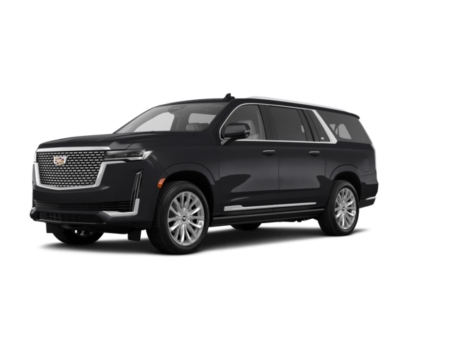 2021 Cadillac Escalade ESV Luxury, front three-quarter view