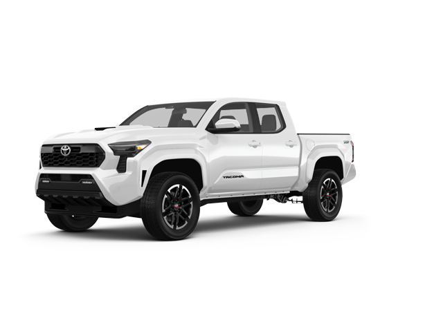 2025 Toyota Tacoma TRD Sport, front three-quarter view, paint 1 of 8