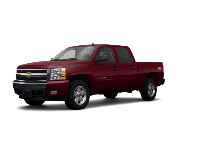 2008 Chevrolet Silverado 1500 LT2, front three-quarter view, paint 1 of 8