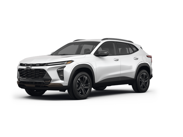 2025 Chevrolet Trax ACTIV, front three-quarter view, paint 1 of 8