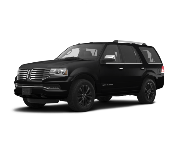2017 Lincoln Navigator Select, front three-quarter view, paint 1 of 8