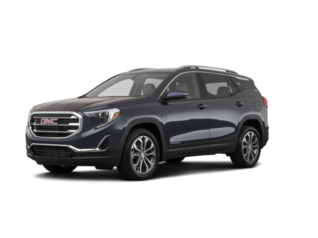 2019 GMC Terrain SL, front three-quarter view, paint 1 of 8