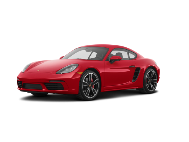 2019 Porsche 718 Cayman Base, front three-quarter view, paint 1 of 8
