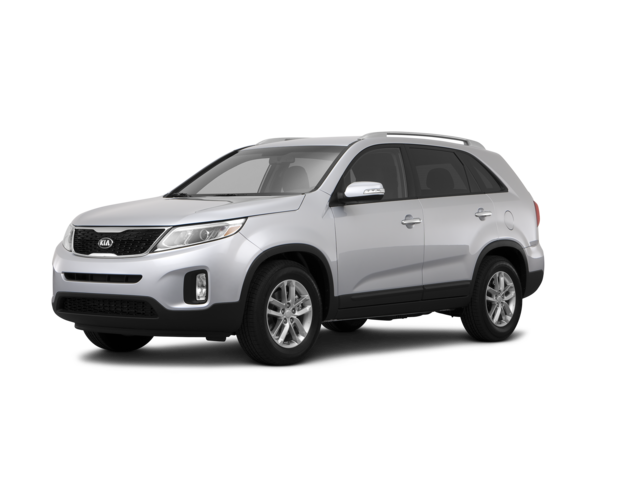 2014 Kia Sorento EX, front three-quarter view, paint 1 of 8